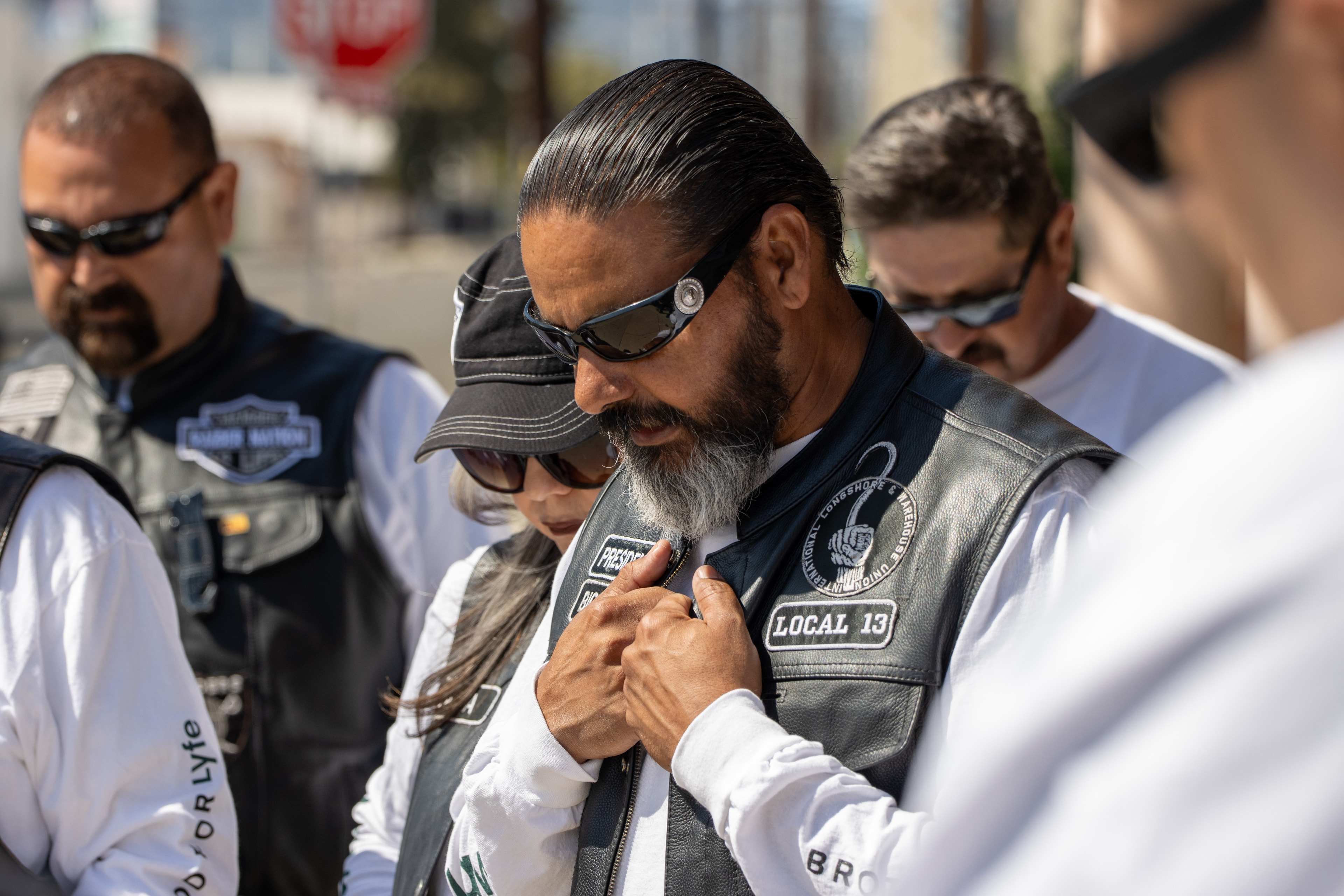 Motorcycle group ride